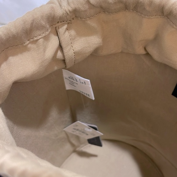 JCREW NWT SEDONA LEATHER BASKET BAG - Picture 6 of 6